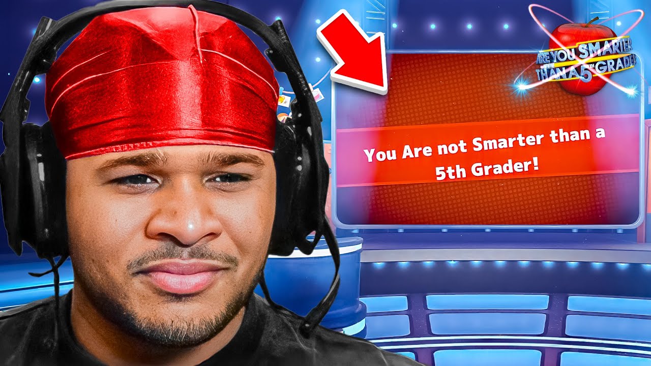 Fanum Plays Are U Smarter Than a 5th Grader