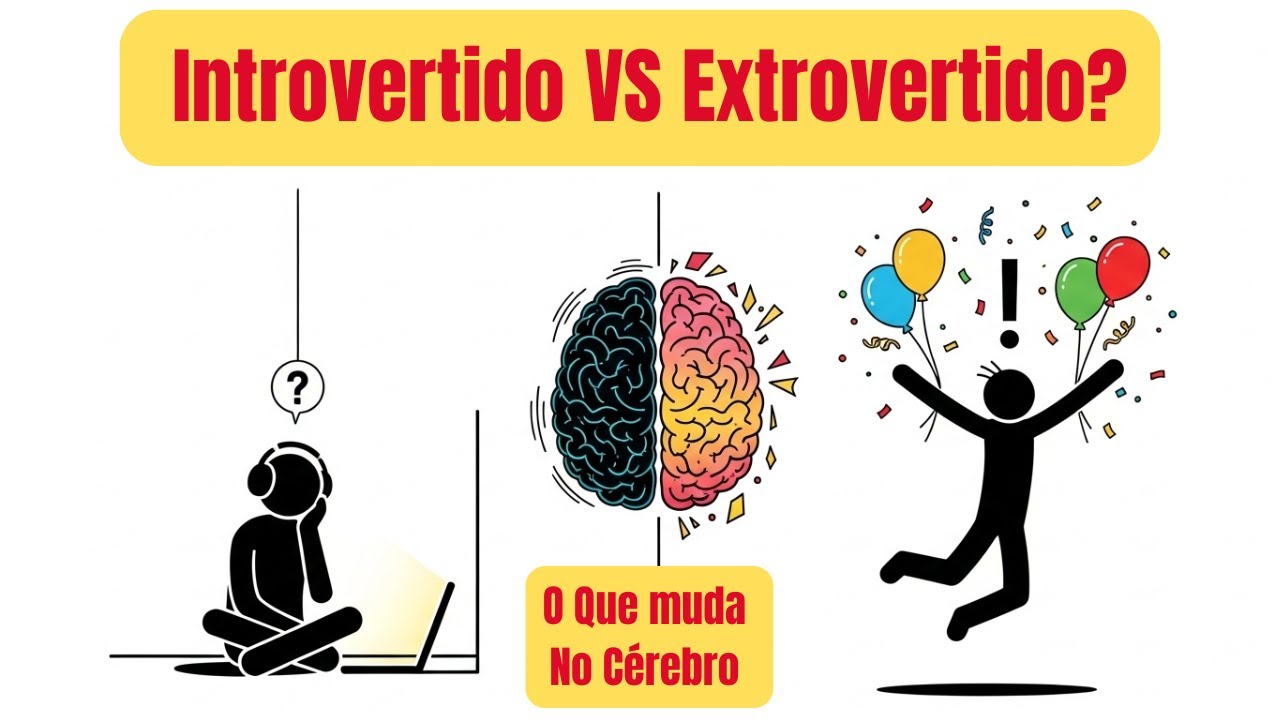 O Que Acontece no C&eacute;rebro de um Introvertido vs um Extrovertido?