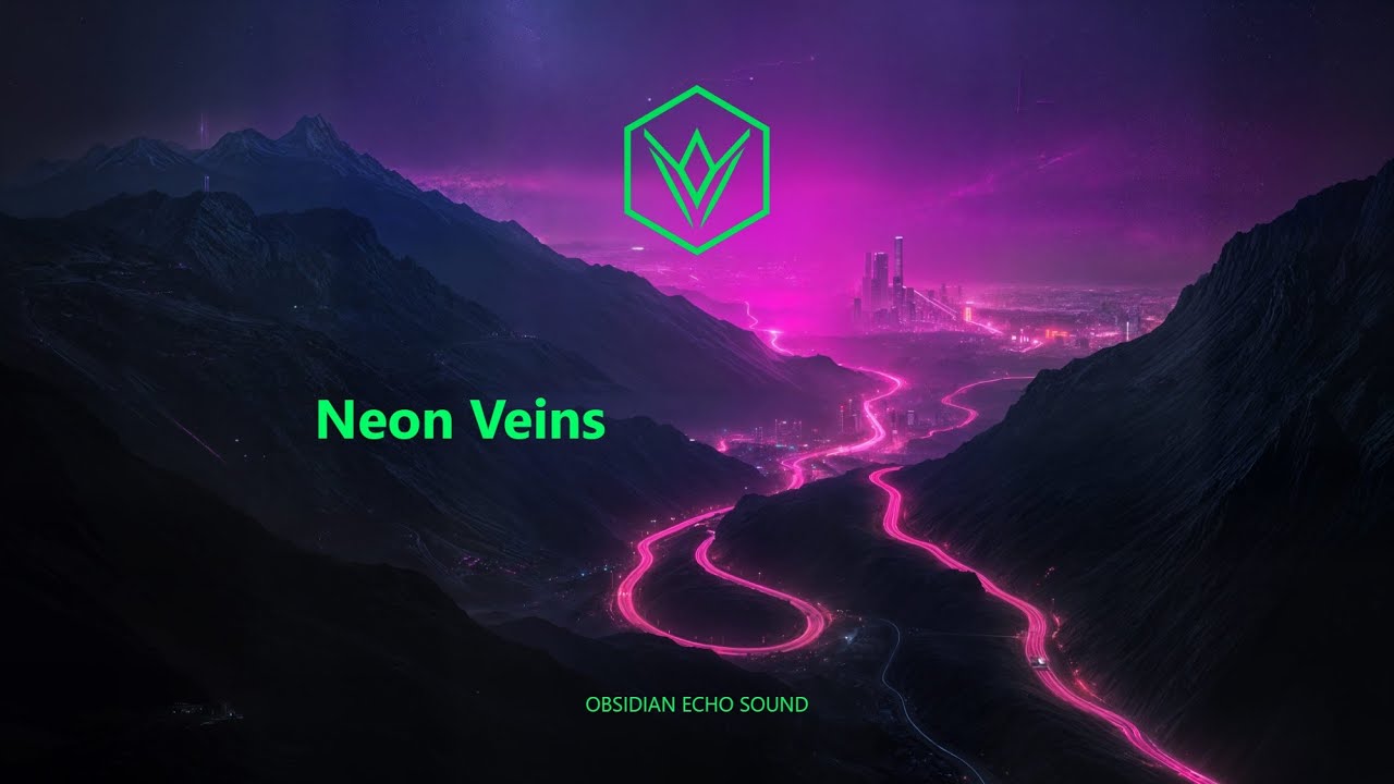 Neon Veins – Dark Synthwave / Cyberpunk Electronica | Obsidian Echo Sound