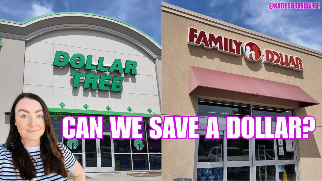 Can we save a Dollar? Dollar tree & Family Dollar | Florida Shopping