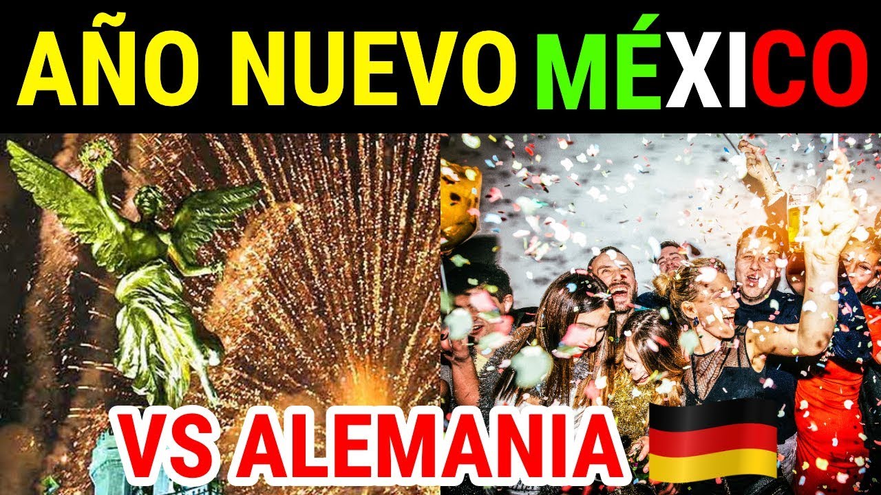 AÑO NUEVO EN MÉXICO VS ALEMANIA | MARIEBELLE TV