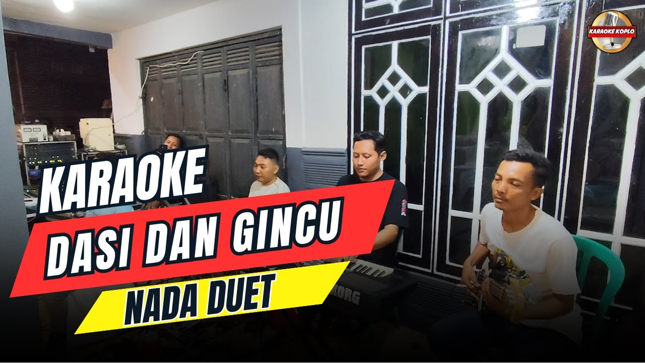 DASI DAN GINCU KARAOKE DUET Versi Koplo Key D Minor