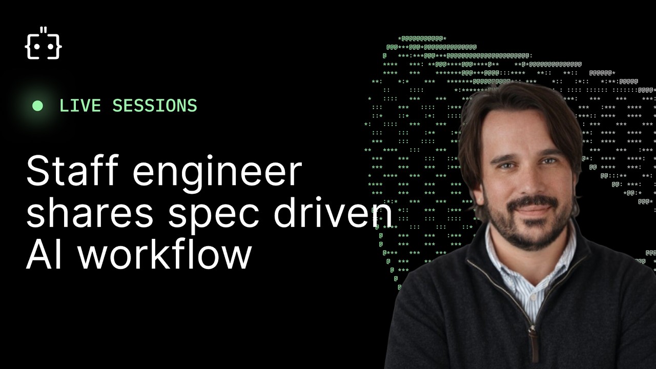 Staff engineer shows AI spec-driven development workflow