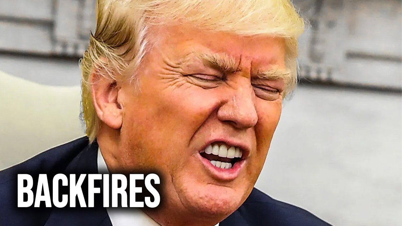 Trump LOSES IT Over Canada Bridge As Tariff Plan Backfires Spectacularly