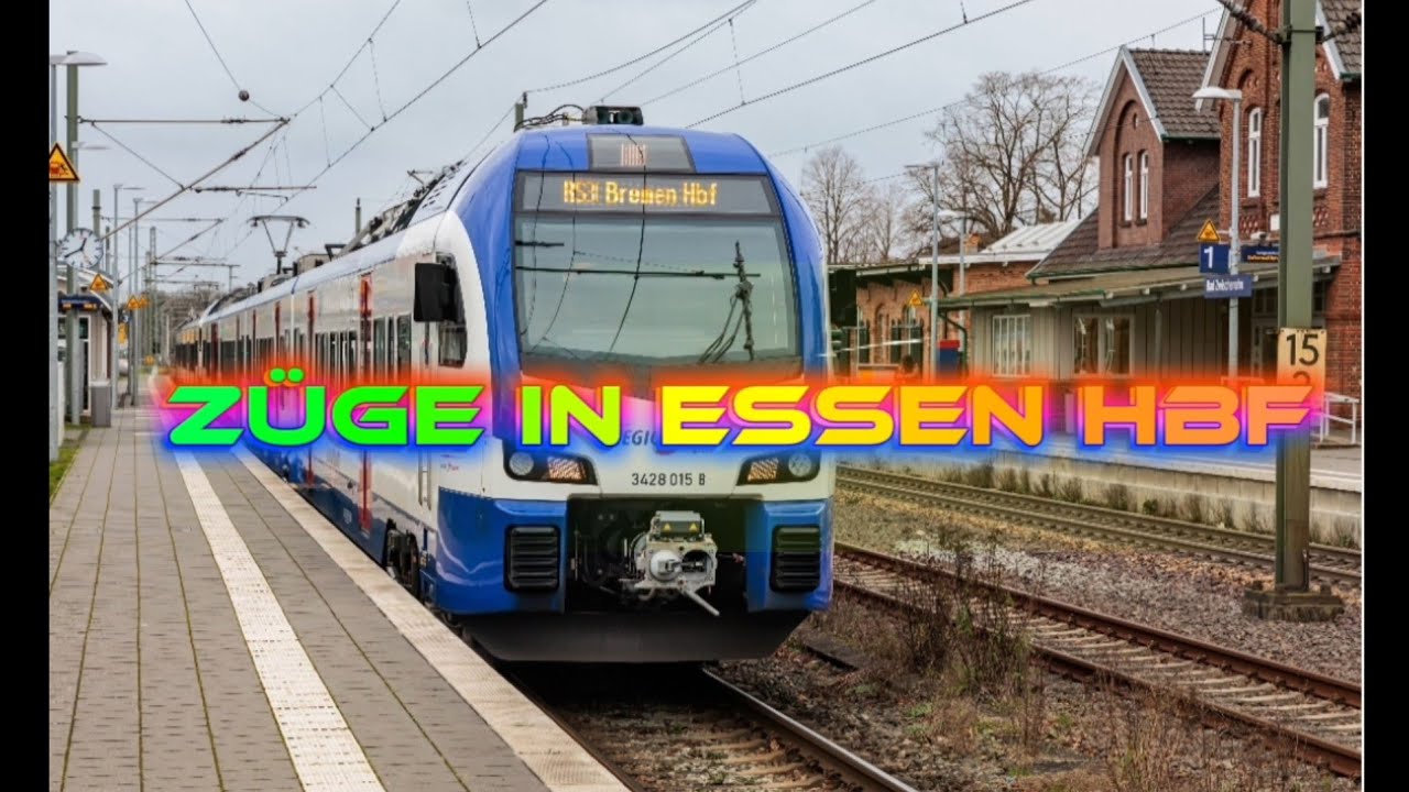 Züge in Essen Hbf