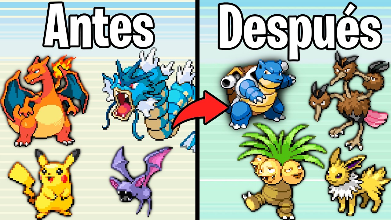 Mi Equipo Pokémon de Antes VS Mi Equipo Pokémon de Ahora!