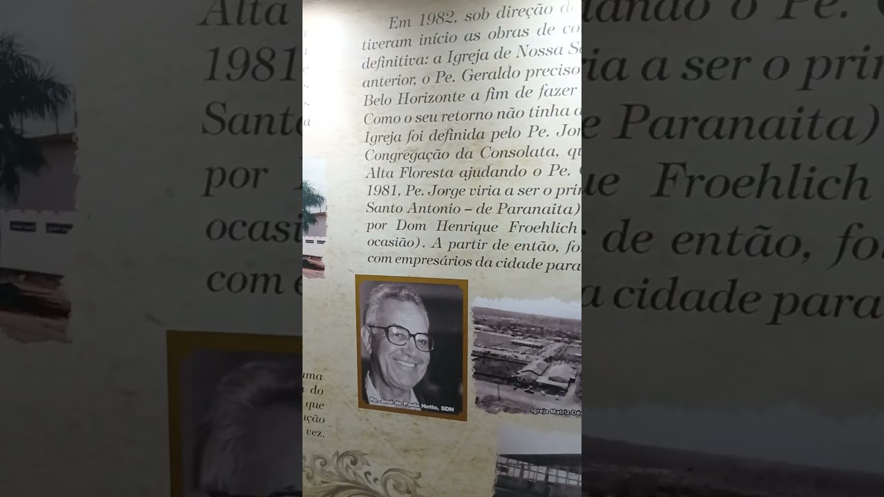 História da Igreja Matriz A/F MT