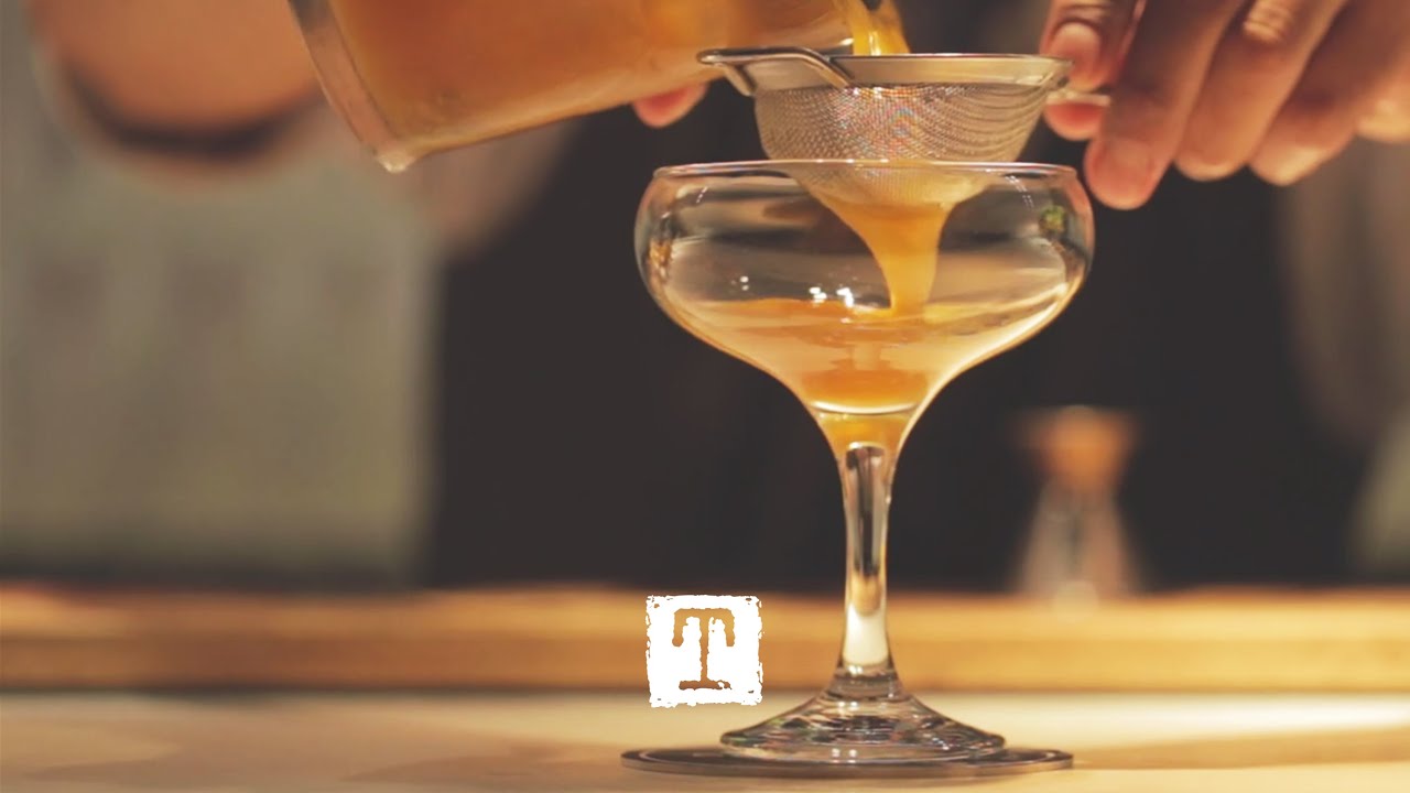 The Forsyte Botanist Gin Tea Cocktail ft. Earl Grey at Hotel Americano NY   #TealeavesMixology