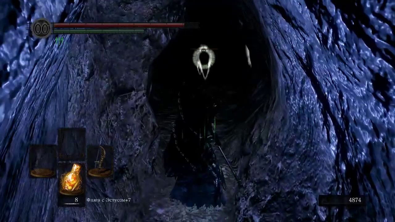Dark Souls: Спасаю маленького Сифа в Ущелье Бездны