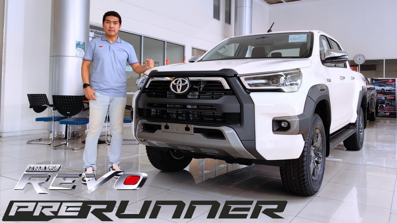 รีวิว Hilux Revo 4 ประตู Prerunner 2023 รุ่น Entry ตัวเริ่มต้น