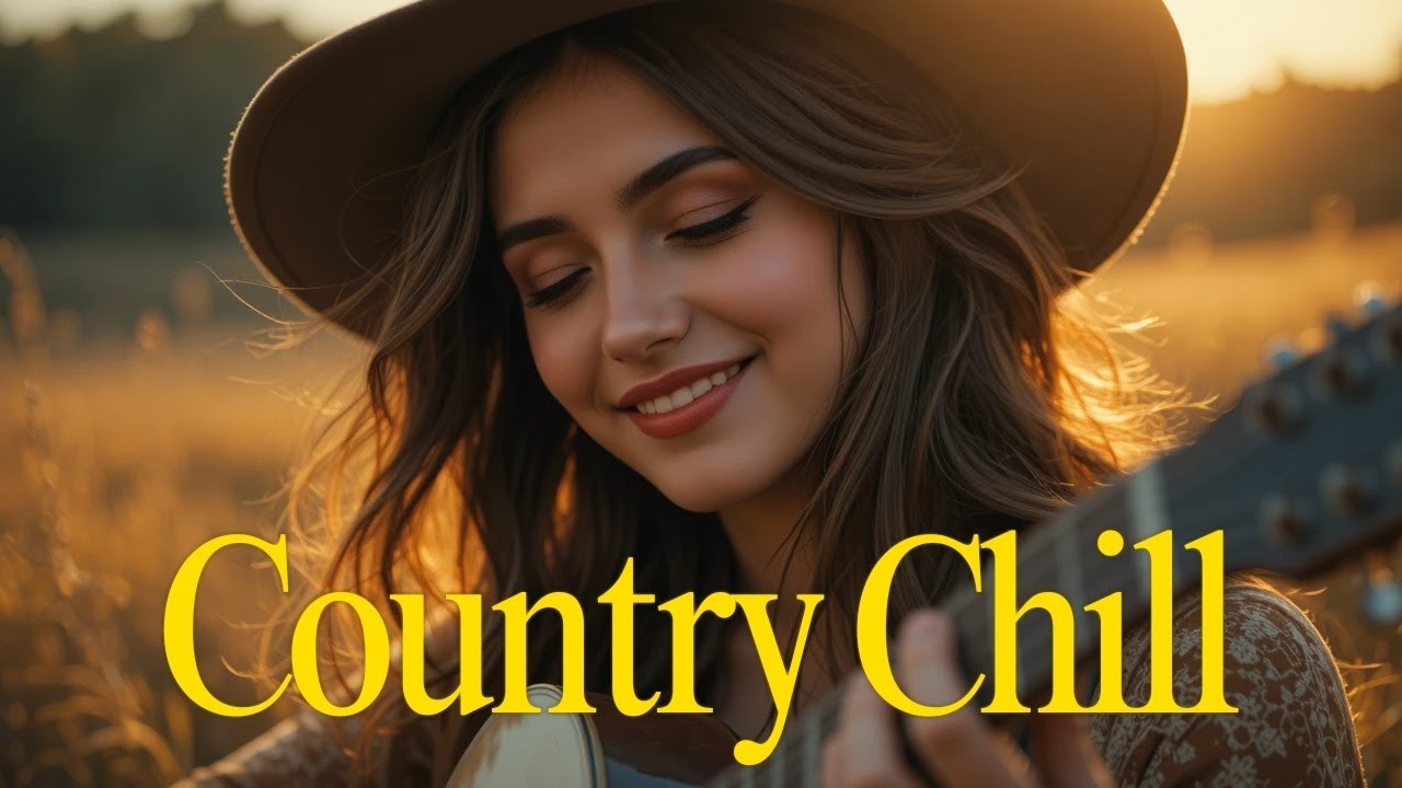 RELAXING COUNTRY MUSIC MIX – Soft Ranch Guitar Air for Study 🎸