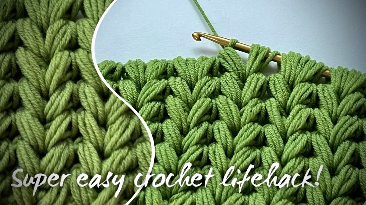 Вяжем шарф тунисским крючком! Так просто вы еще не вязали!!! 💥💥💥 Super easy crochet pattern!!!