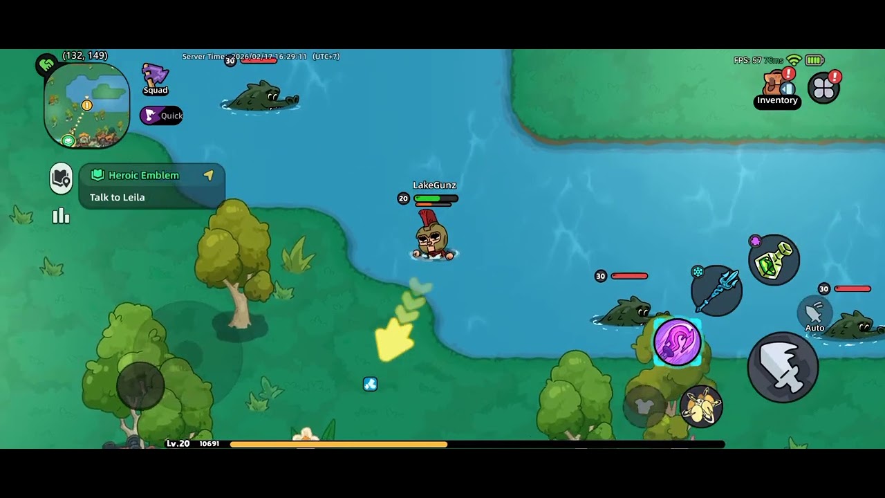 Hero's Land: GrimLoot Gameplay