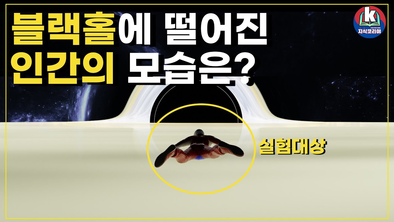 [우주]인간이 블랙홀에 떨어진다면...(기괴한소리?)