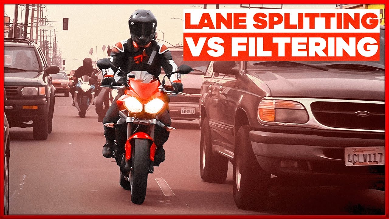 Is Lane splitting DANGEROUS? The FACTS! | What is lane SPLITTING?