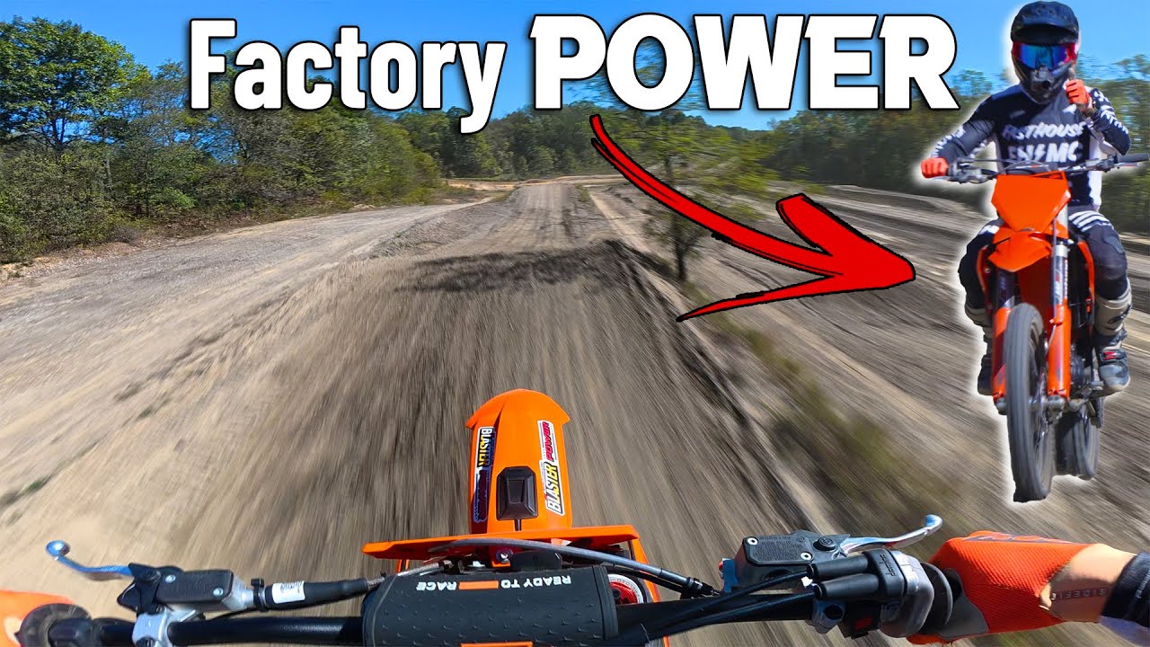 THE 350 IS A CHEATER! 2025 KTM 350 SX-F Feels Like a Factory 250
