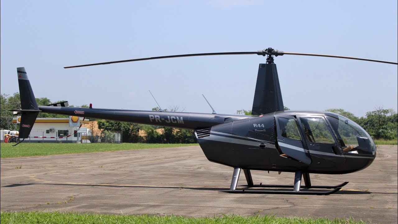Acionamento do R44 Raven II (PR-JCM)