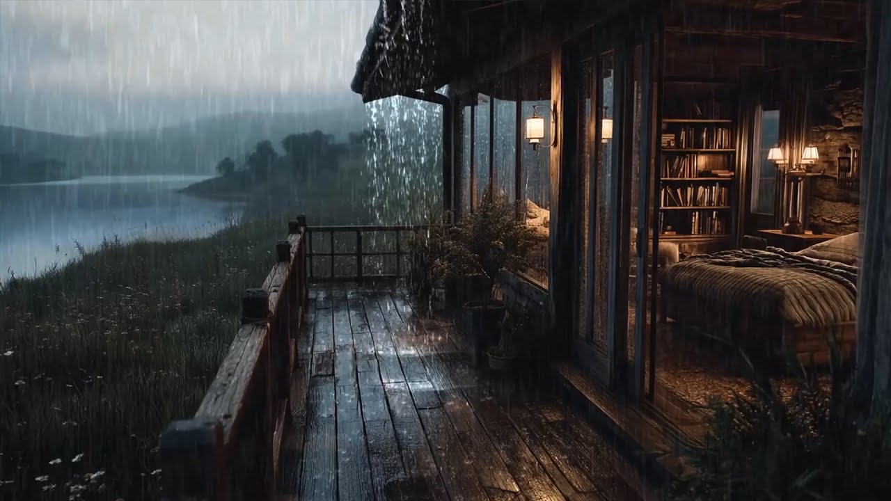 Gentle Forest Rain Sounds for Focus | Relaxation, Study, Deep Sleep, Stress Relief