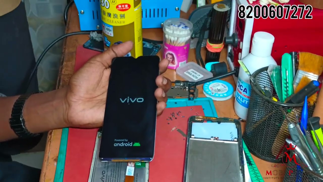 OCA glass replacement live phone by student..!!