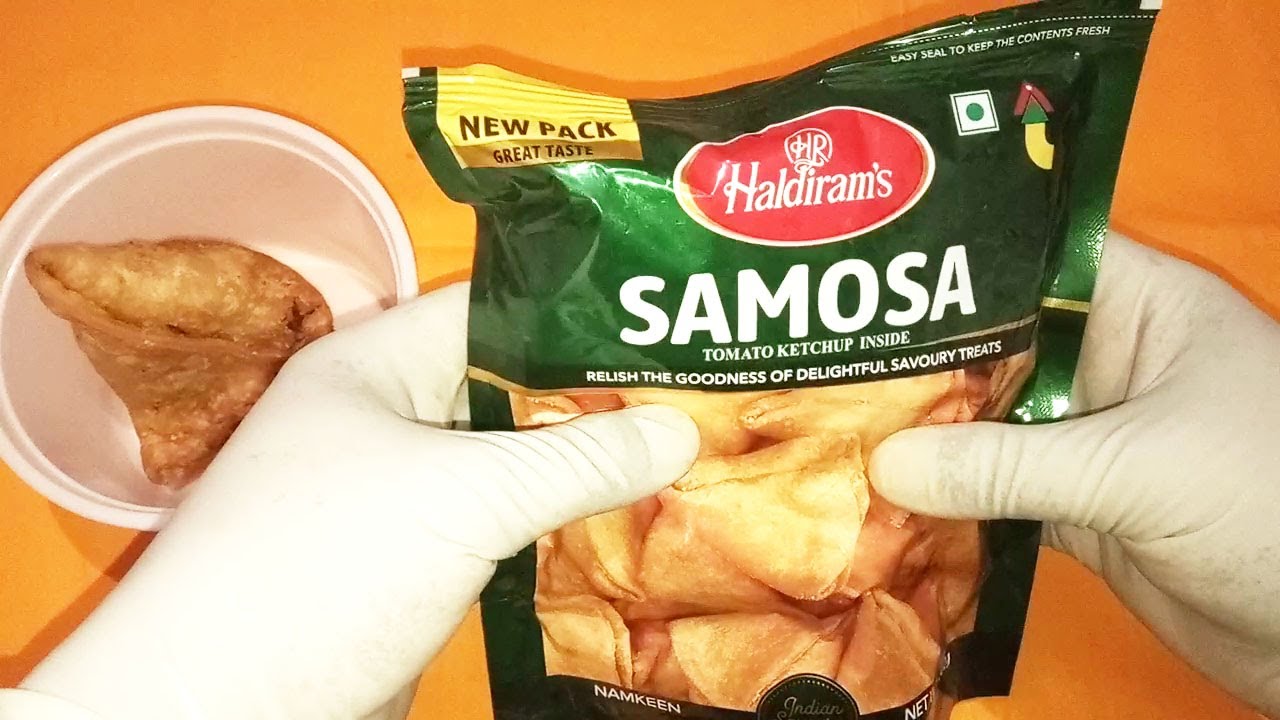 Haldiram's Samosa Unboxing and Review II Choco Mart II