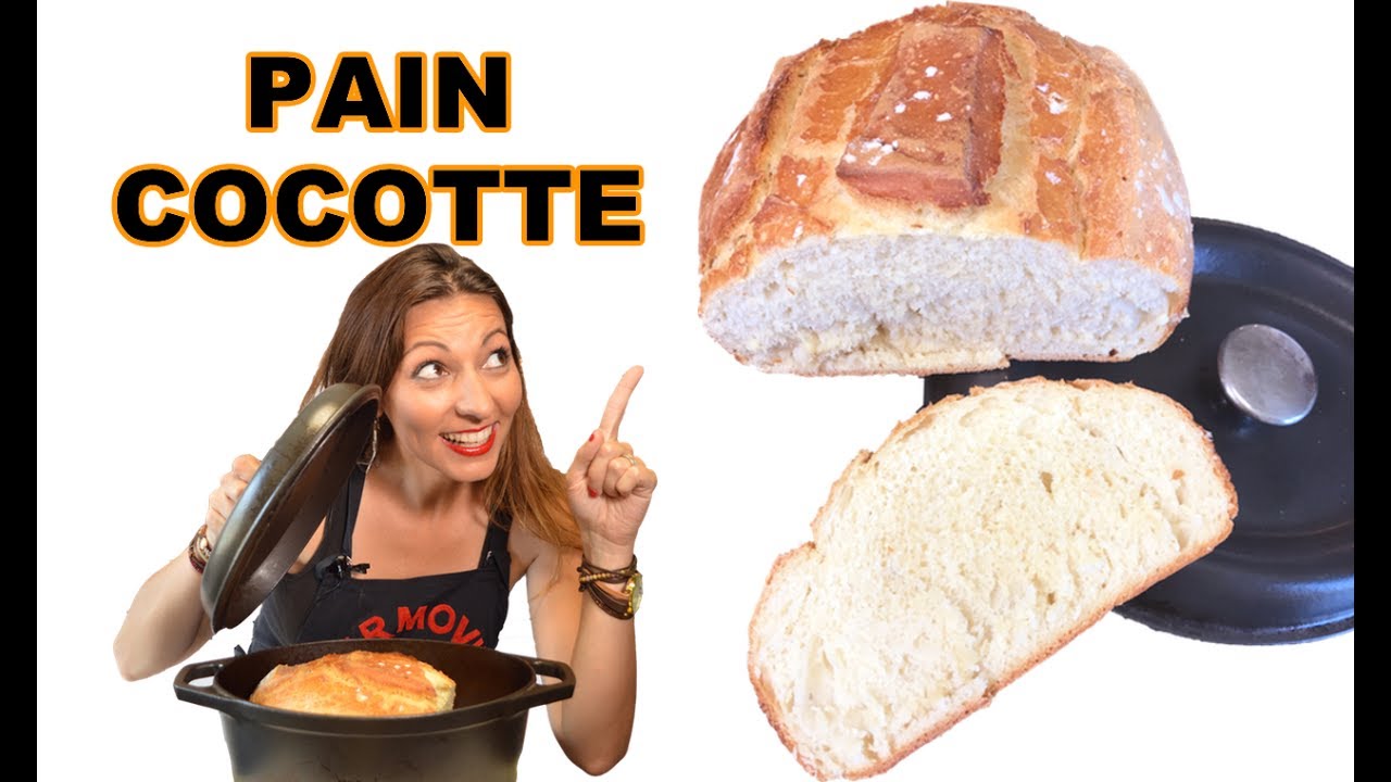 PAIN COCOTTE, recette au Thermomix