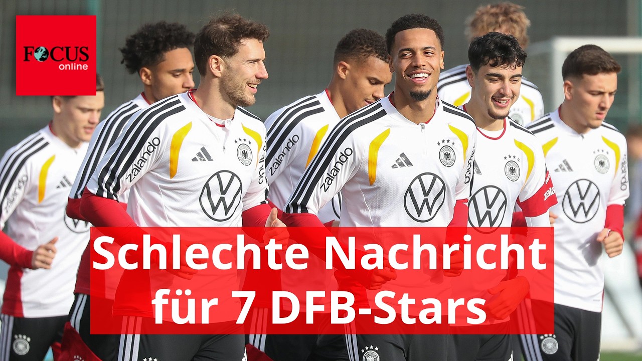 Goretzka-Bekenntnis ist schlechte Kunde für 7 DFB-Stars