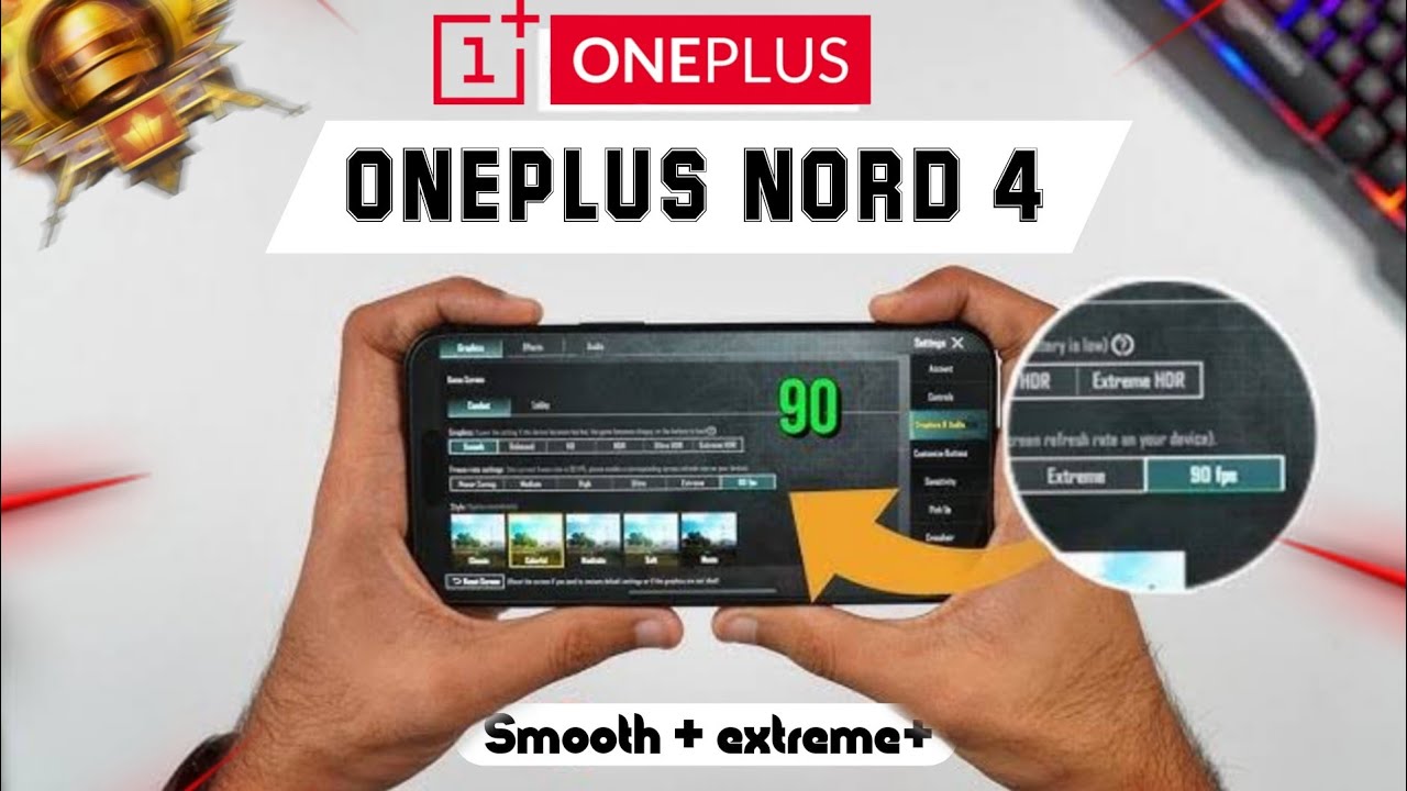 OnePlus Nord 4 BGMI🔥 90 FPS Ultra Smooth Gameplay 😱 | iPhone Killer? | #Programming  #oneplusnord4
