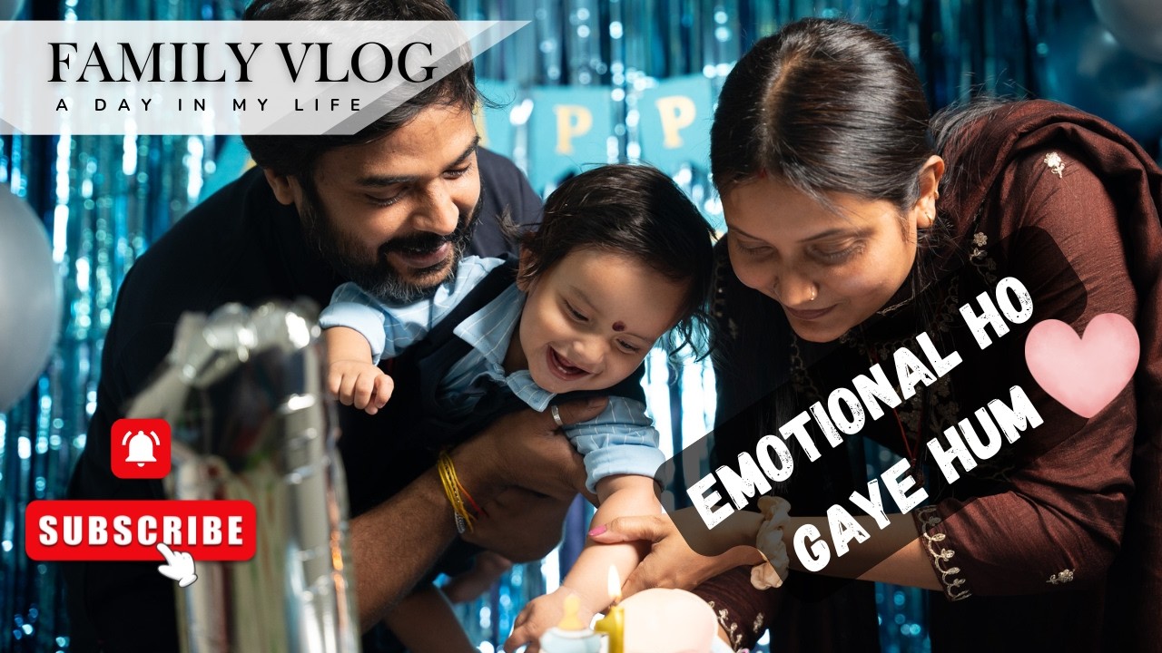 Emotional Ho Gaye hum 😭 | From Newborn To ONE 🎂|  Life With Simmi | Indian Family Vlog