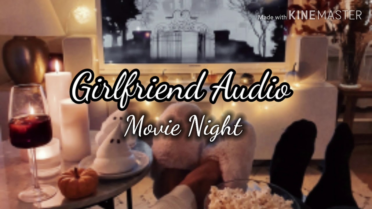 Movie night ( horror movie ) ( Girlfriend roleplay ) ( ASMR )