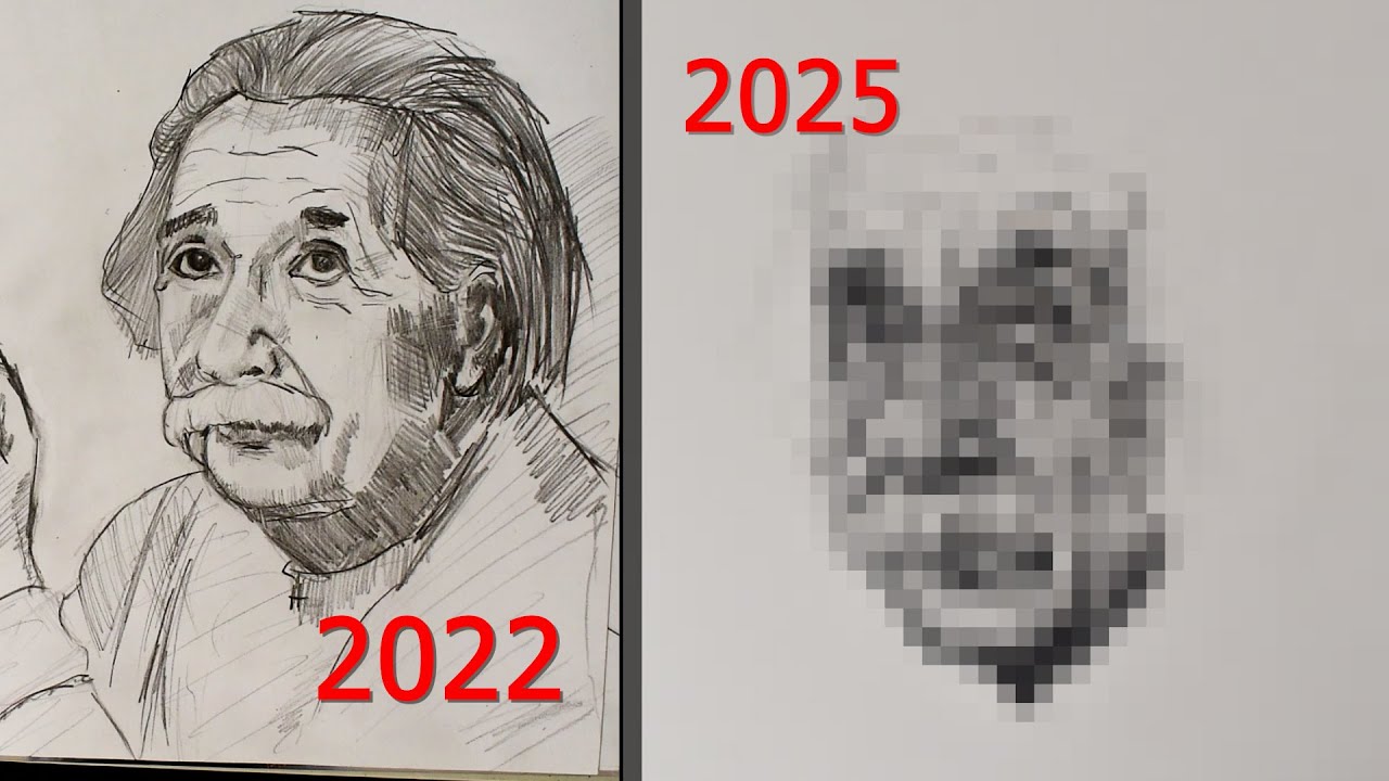 How my drawing skills have improved in 3 years