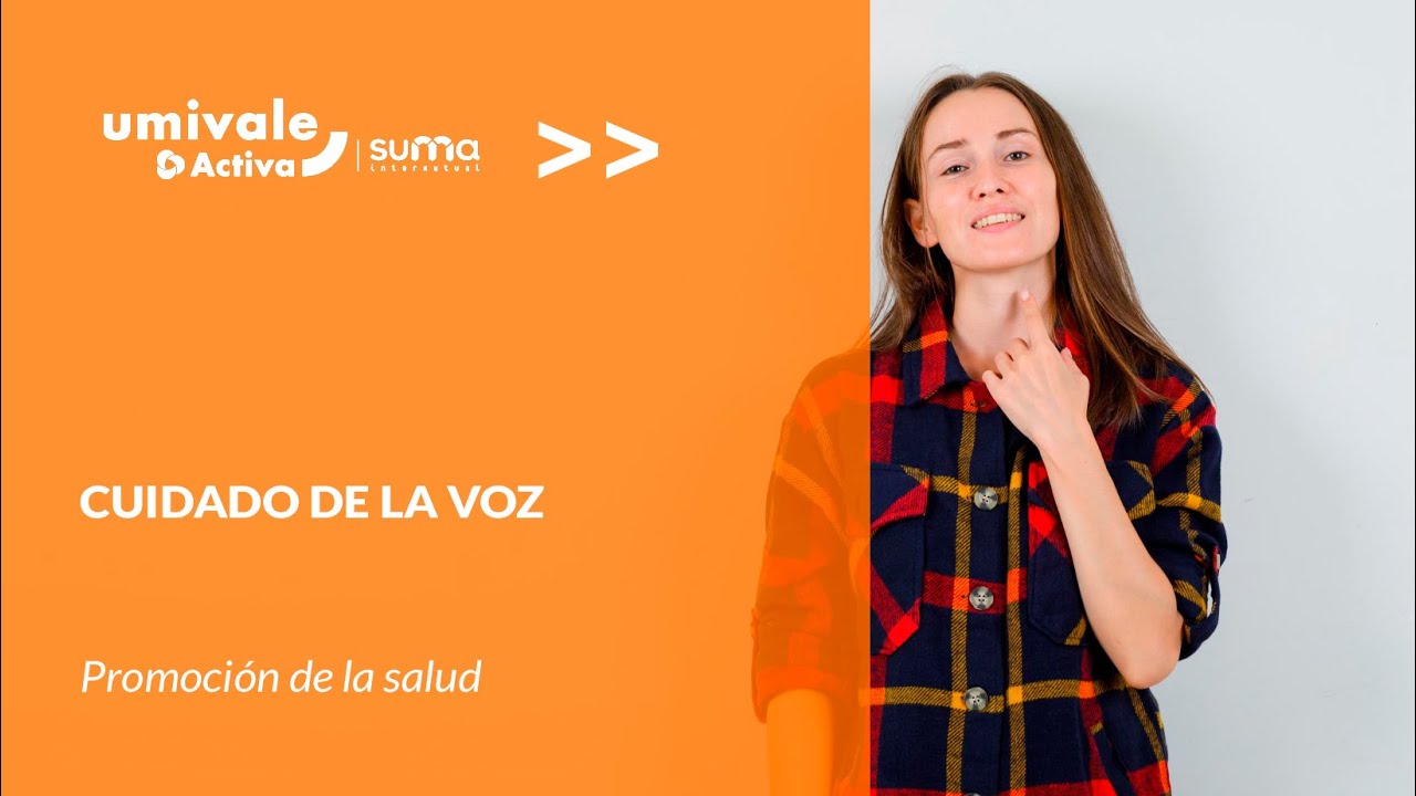 Cuidado de la voz. Hábitos de vida saludables