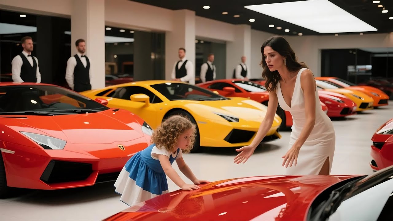 „Niemand kann diesen Ferrari reparieren!“ – Reiche Erbin lachte, bis die Hausmeistertochter kam