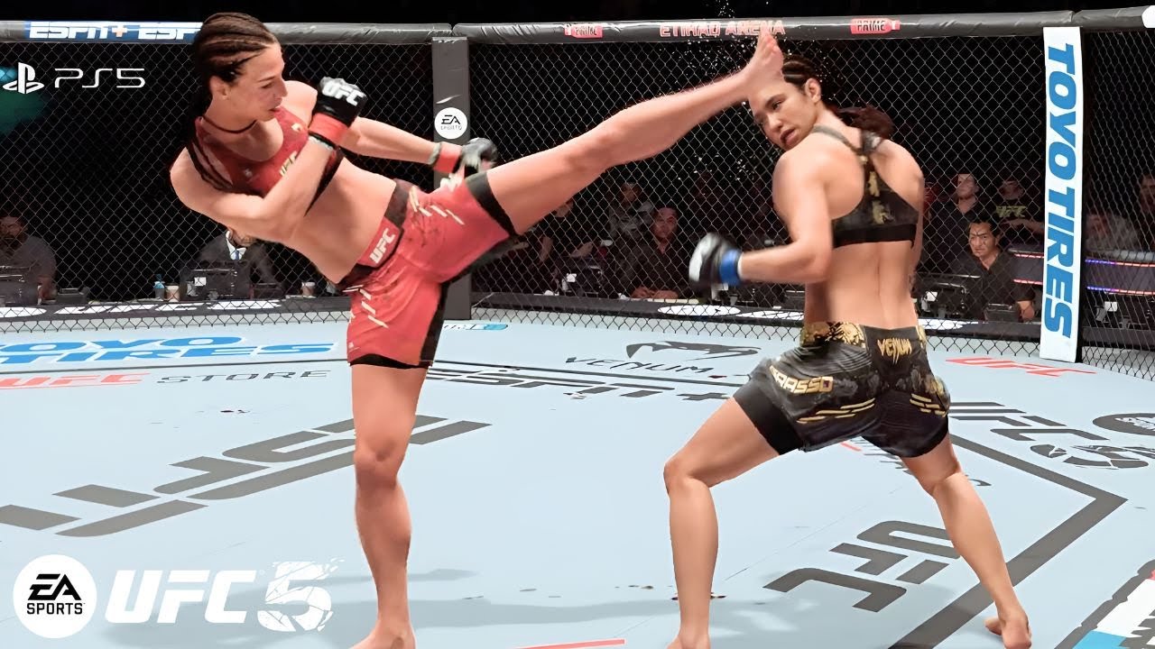 EA Sports UFC 5 Joanna Jędrzejczyk vs. Alexa Grasso Next Gen P55 Gameplay 1080P 60FPS
