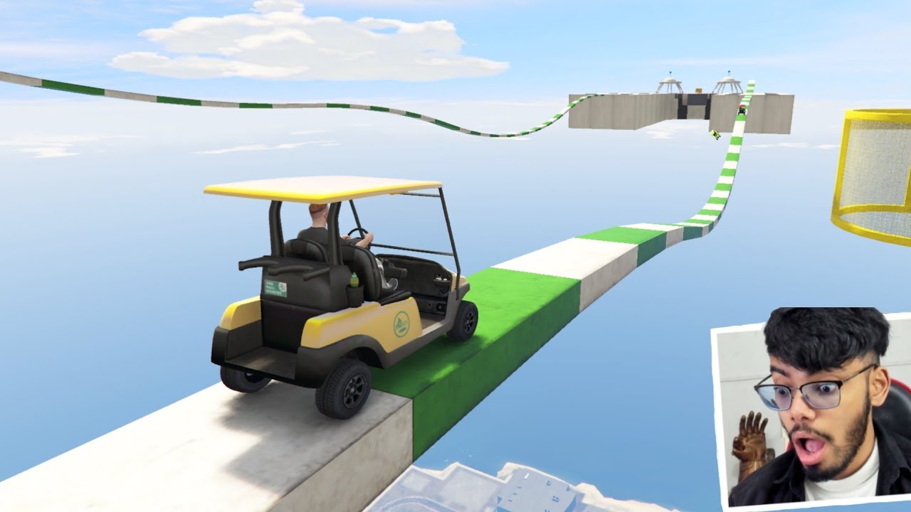 Golf Kart Parkour 100.200% People Start Crying After This Race in GTA 5!