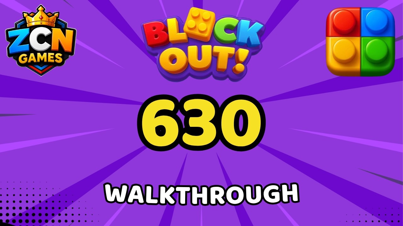 Block Out Level 630 Walkthrough | Full Solution
