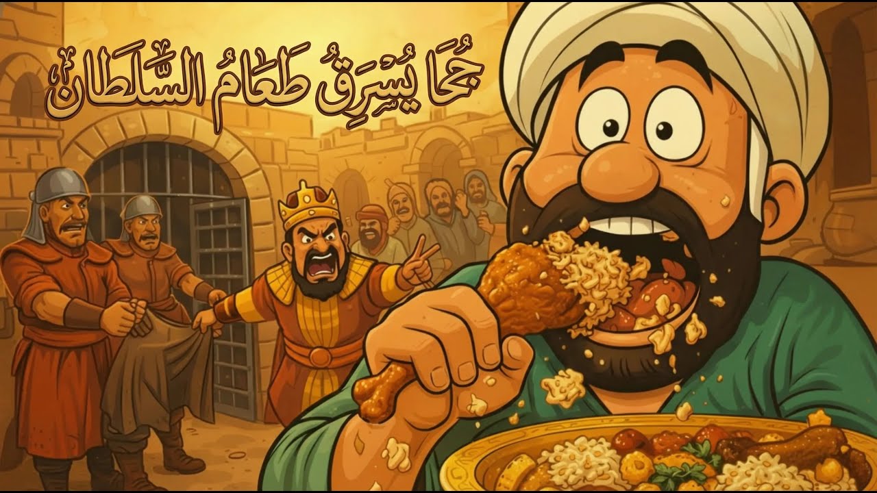 استمع لقصص جحا الممتعة والمضحكة قبل النوم 🎧 حلقة 1
