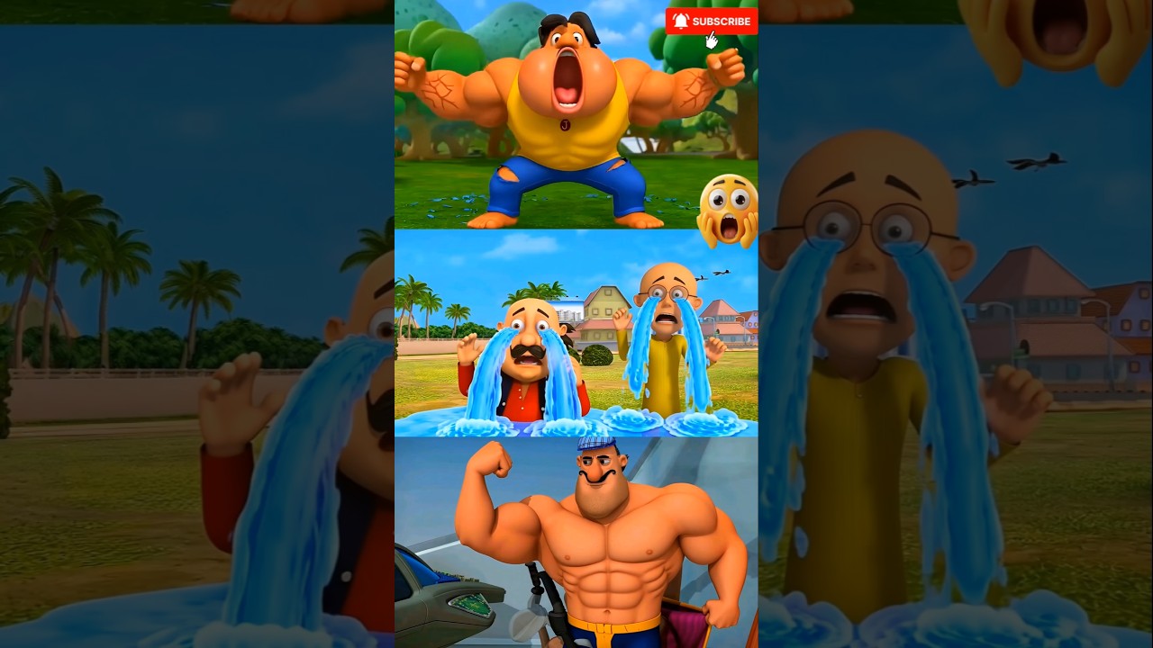 😱 Jon the don ye kya ban gaya🤣 Motu Patlu In Real Life Cartoon Video #motupatlu #cartoon #shortsfeed