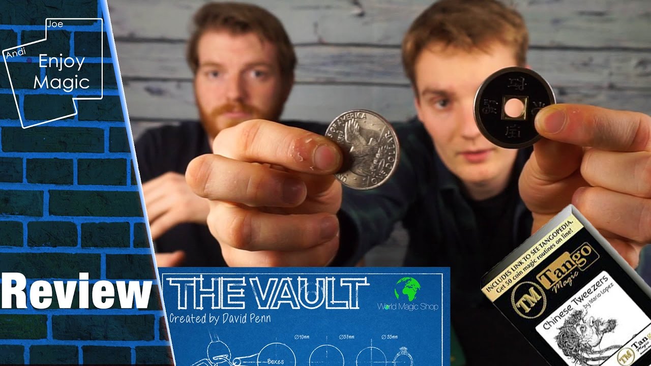 Chinese Tweezers & The Vault von Mario Lopez & David Penn || Enjoy Magic Review