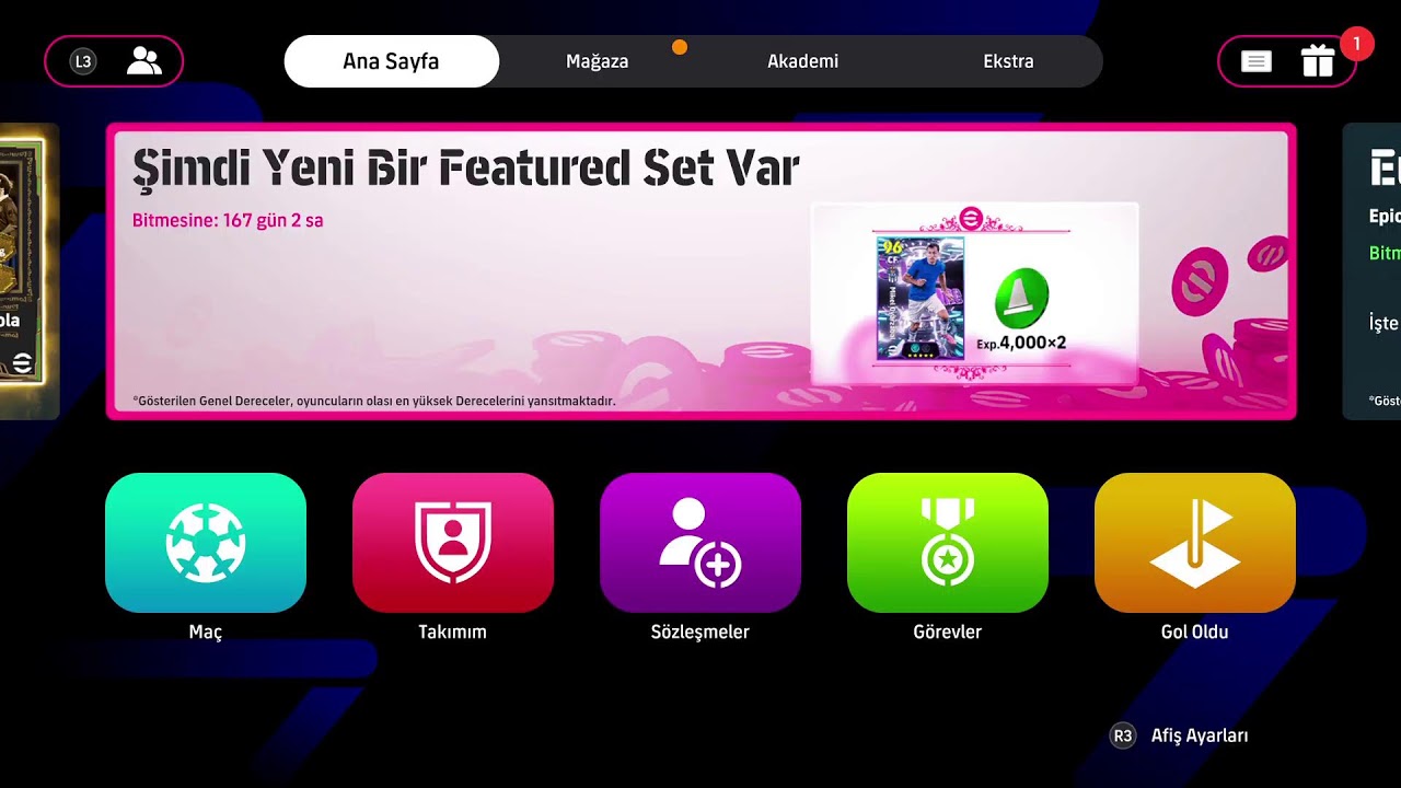 🔴 eFootball 2026 YENI GELEN PAKETLER VE KLASMAN TOP100✈️✈️✈️