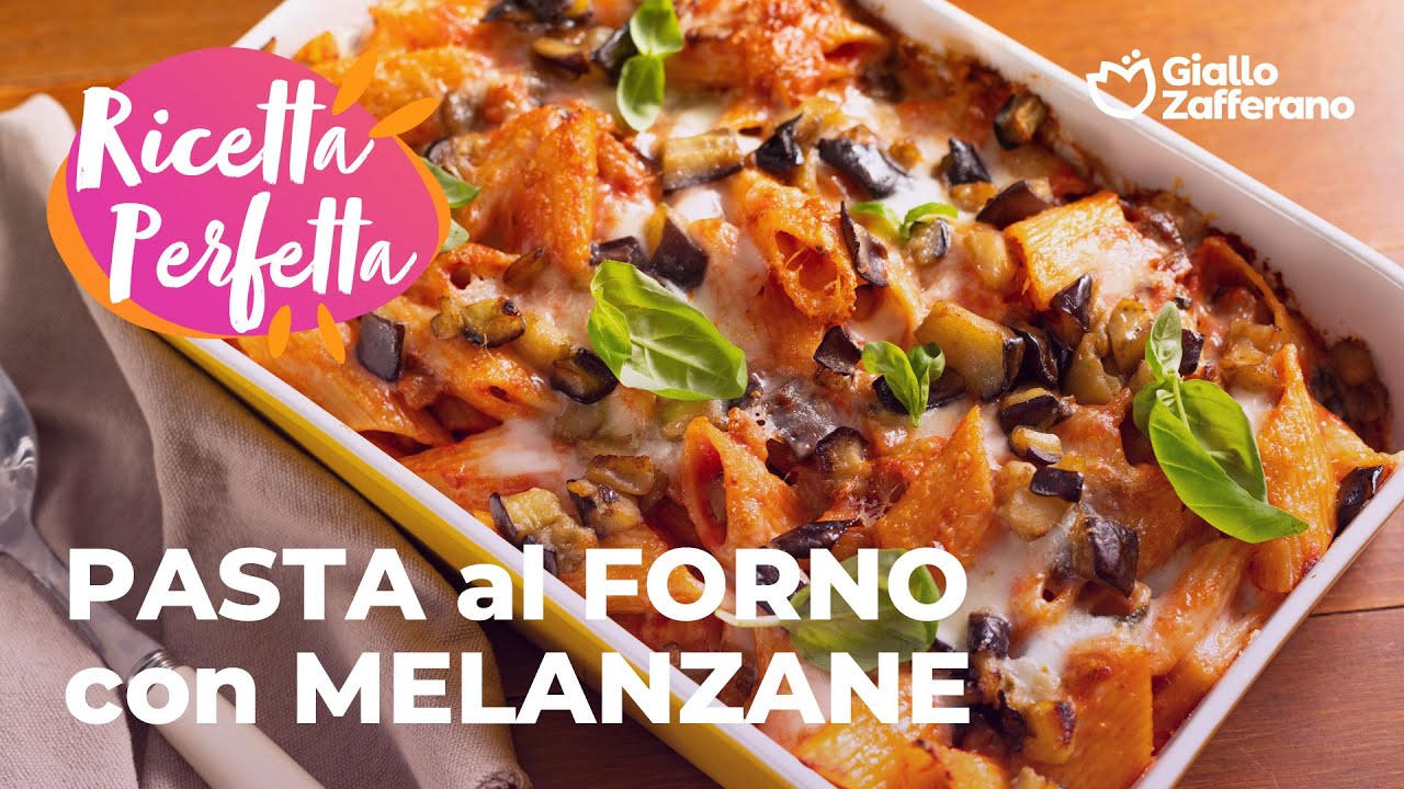 PASTA al FORNO con MELANZANE - FACILE E SAPORITA!💜🍆😍🍴