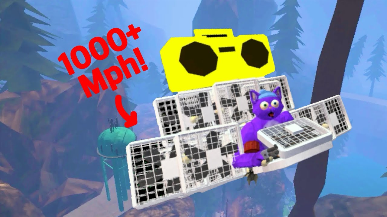 I built the FASTEST PLANE in animal company!￼￼