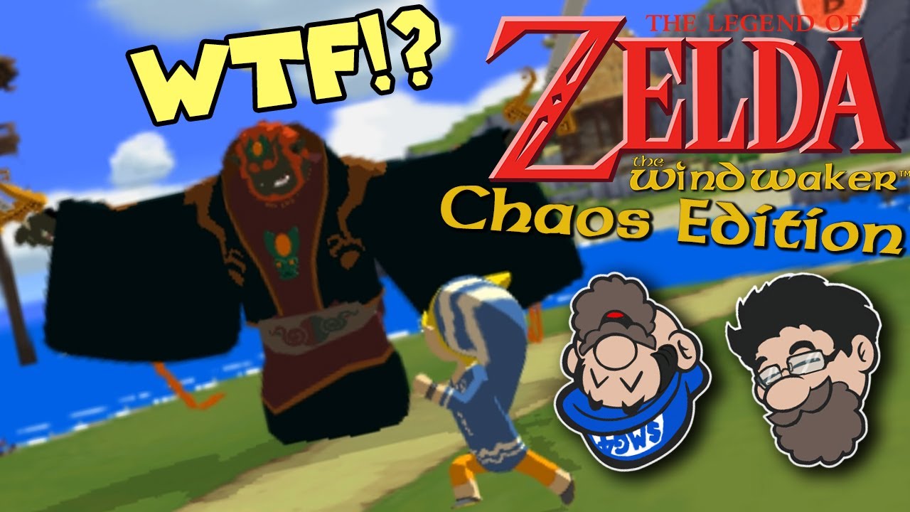 SERIOUSLY THE FUNNIEST HACK IN THE WORLD || Zelda: Wind Waker CHAOS EDITION