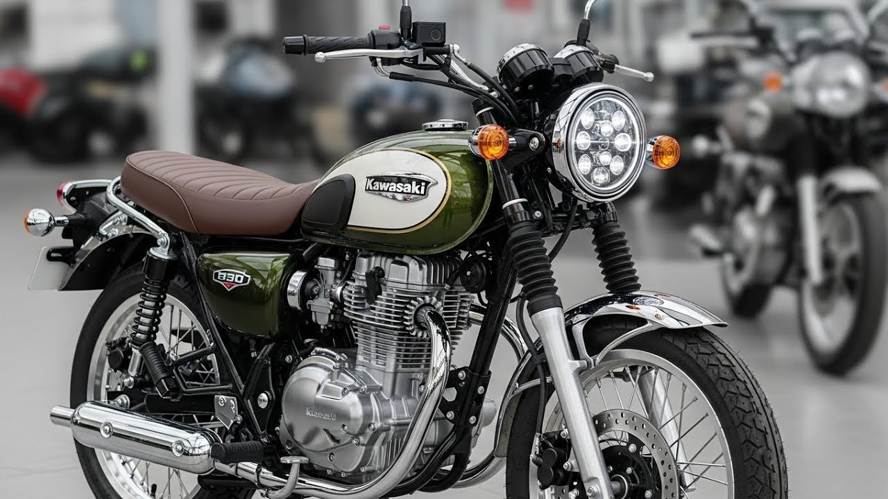 Наконец-то вышел новый Kawasaki W200 2026 года &mdash; Король ретро возвращается! | Цена, мощность и пе...
