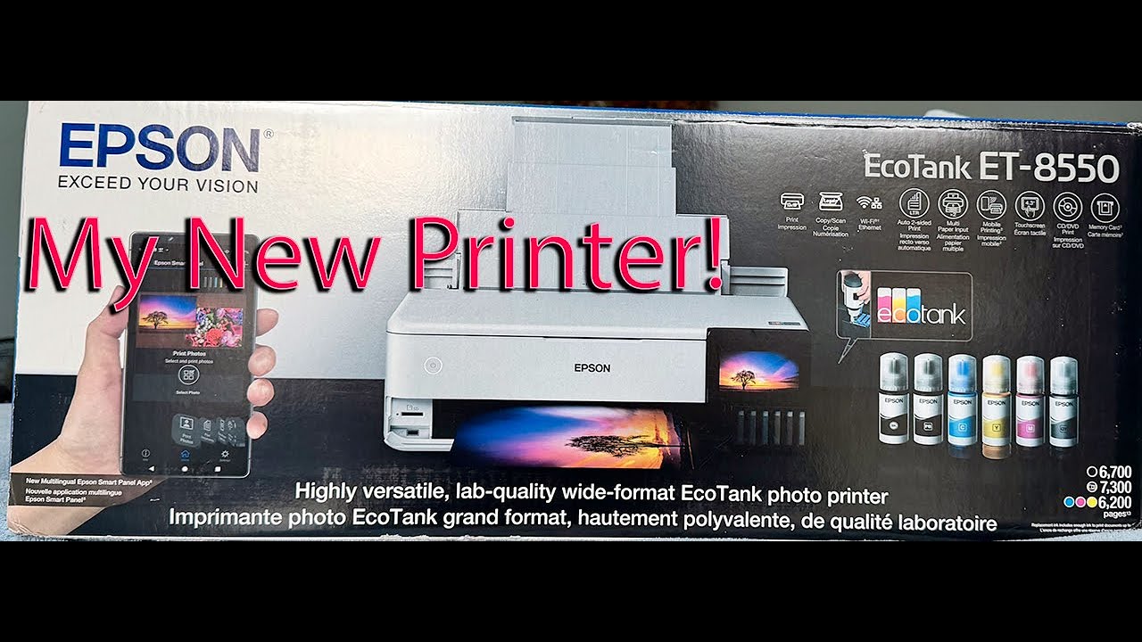 Unboxing Epson ET 8550