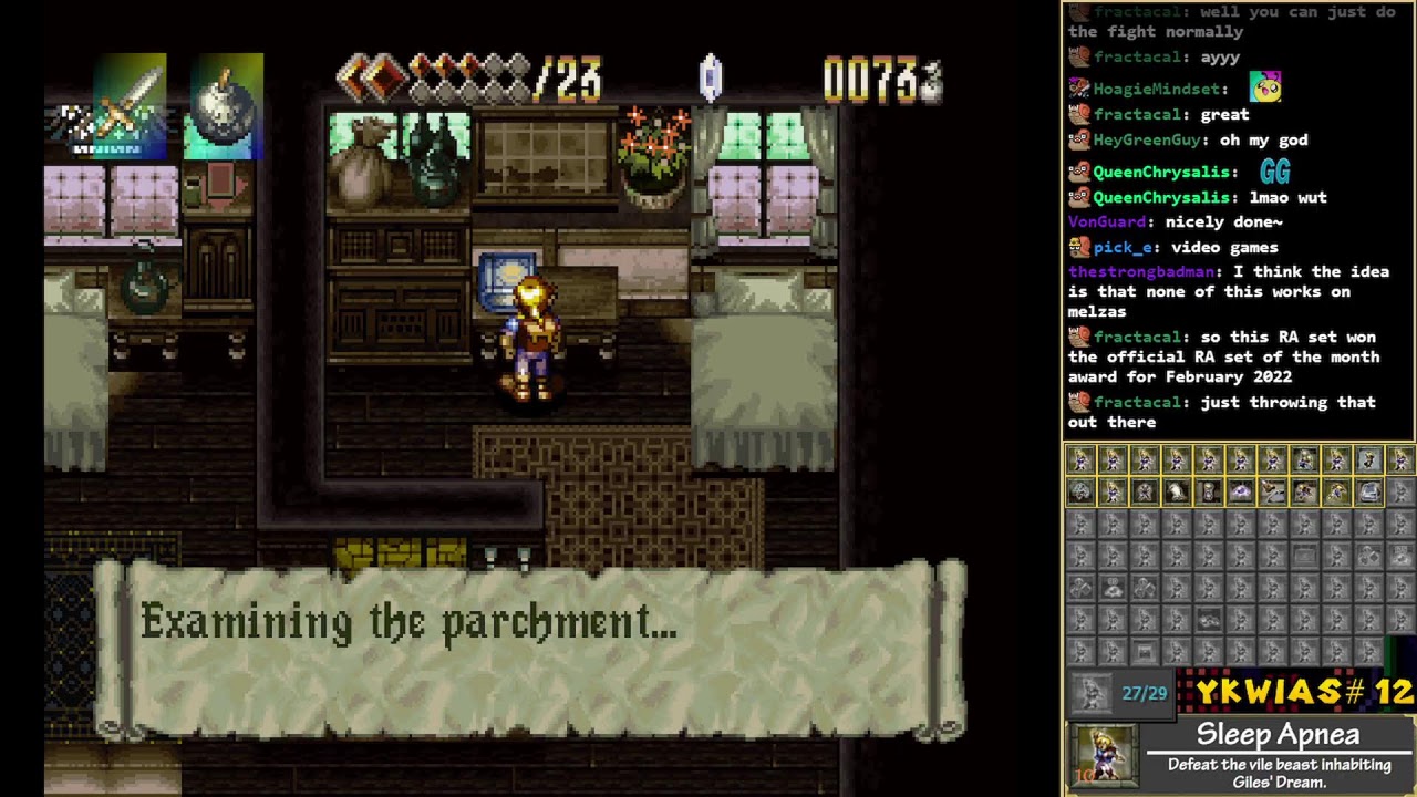 Alundra Retro Achievements, Session 2 - dang, set's got hands