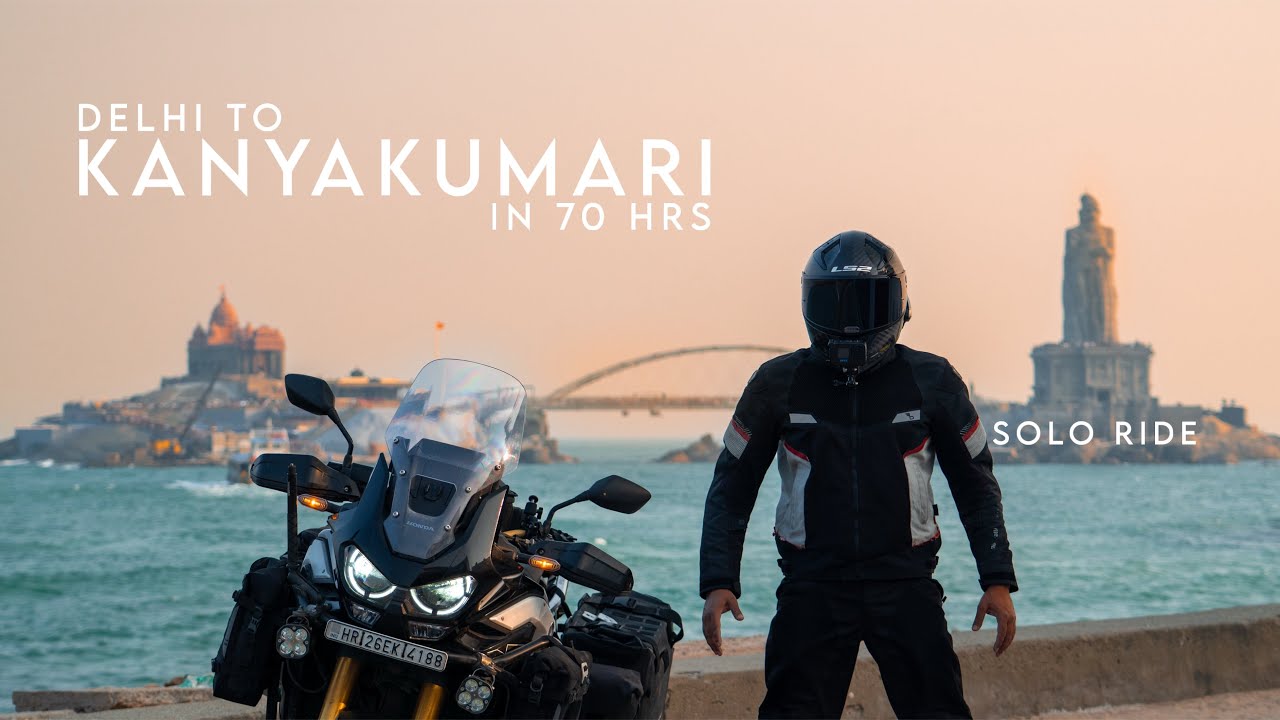 DELHI TO KANYAKUMARI 2800 KMS IN 70 HRS | A RIDE OF LIFETIME | EP-01 SOUTH INDIA RIDE