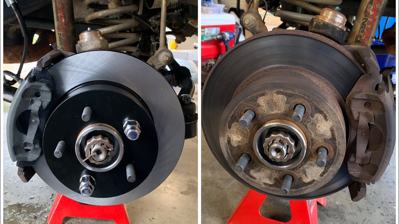 The ULTIMATE Jeep TJ Brake Job - Black Magic Brake Pads! Rotor and Caliper Replacement!