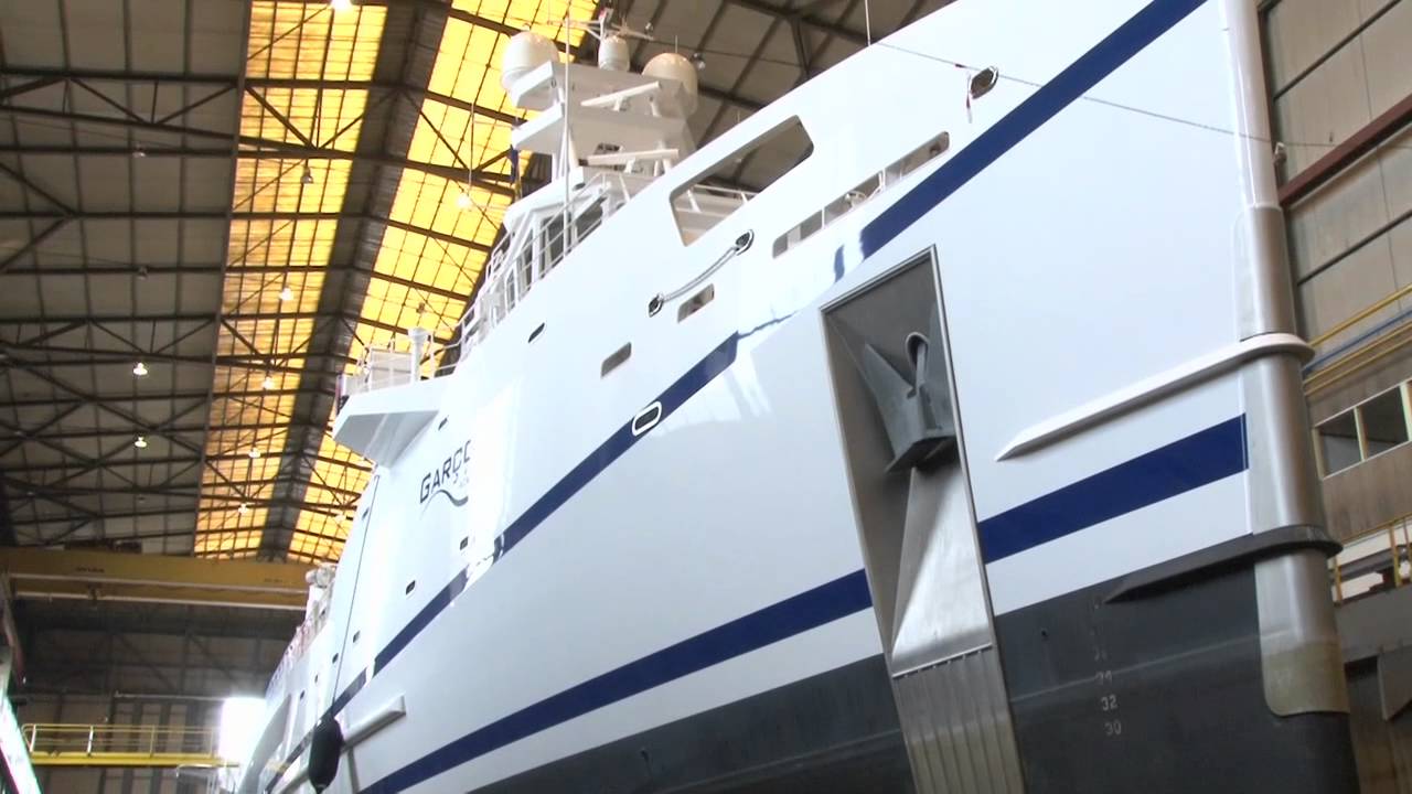 MYS Preview Video: The inside story on fast yacht support vessel Garcon
