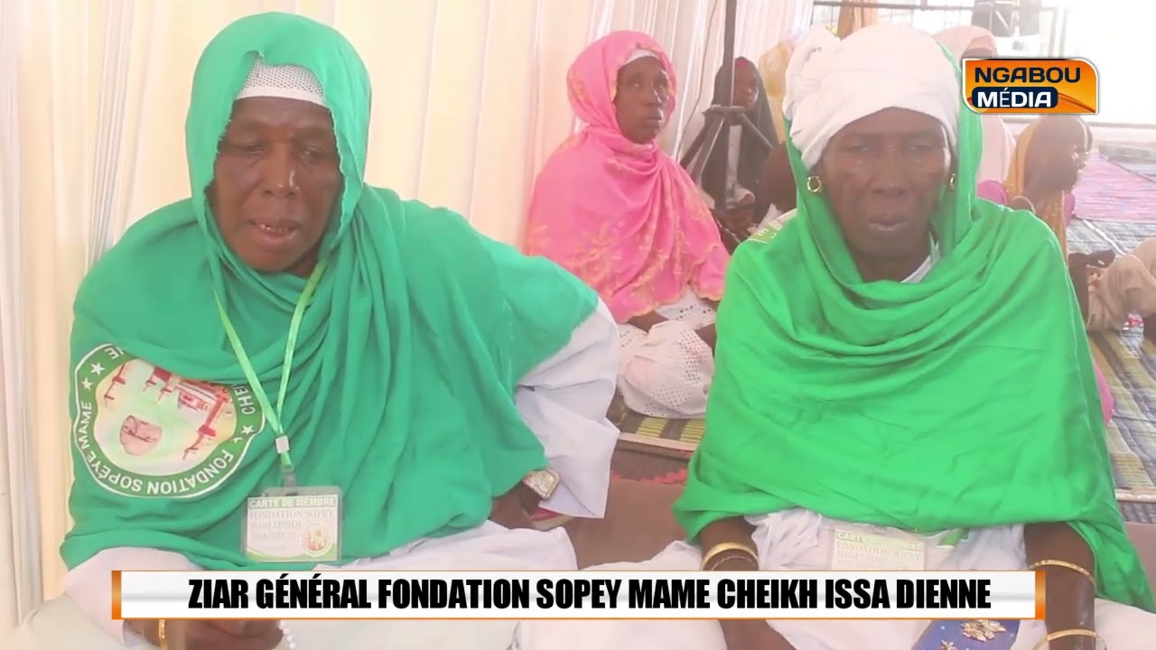 Ziar général Fondation Sopy Mame Cheikh Issa Diéne Discours Serigne Abdou...