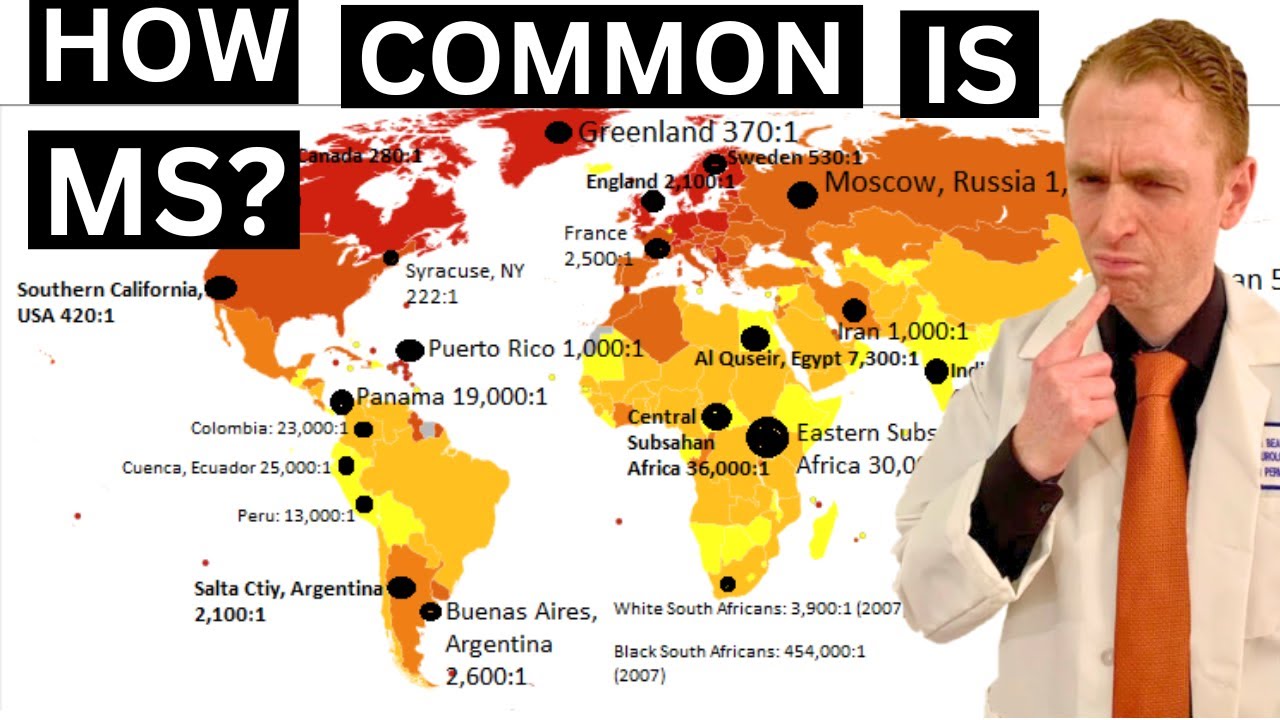 How Common Is Multiple Sclerosis in Different Countries and Why?